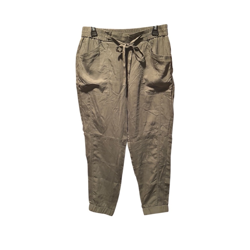 Banana Republic Pull On Lyocell Pants in Olive Size 10